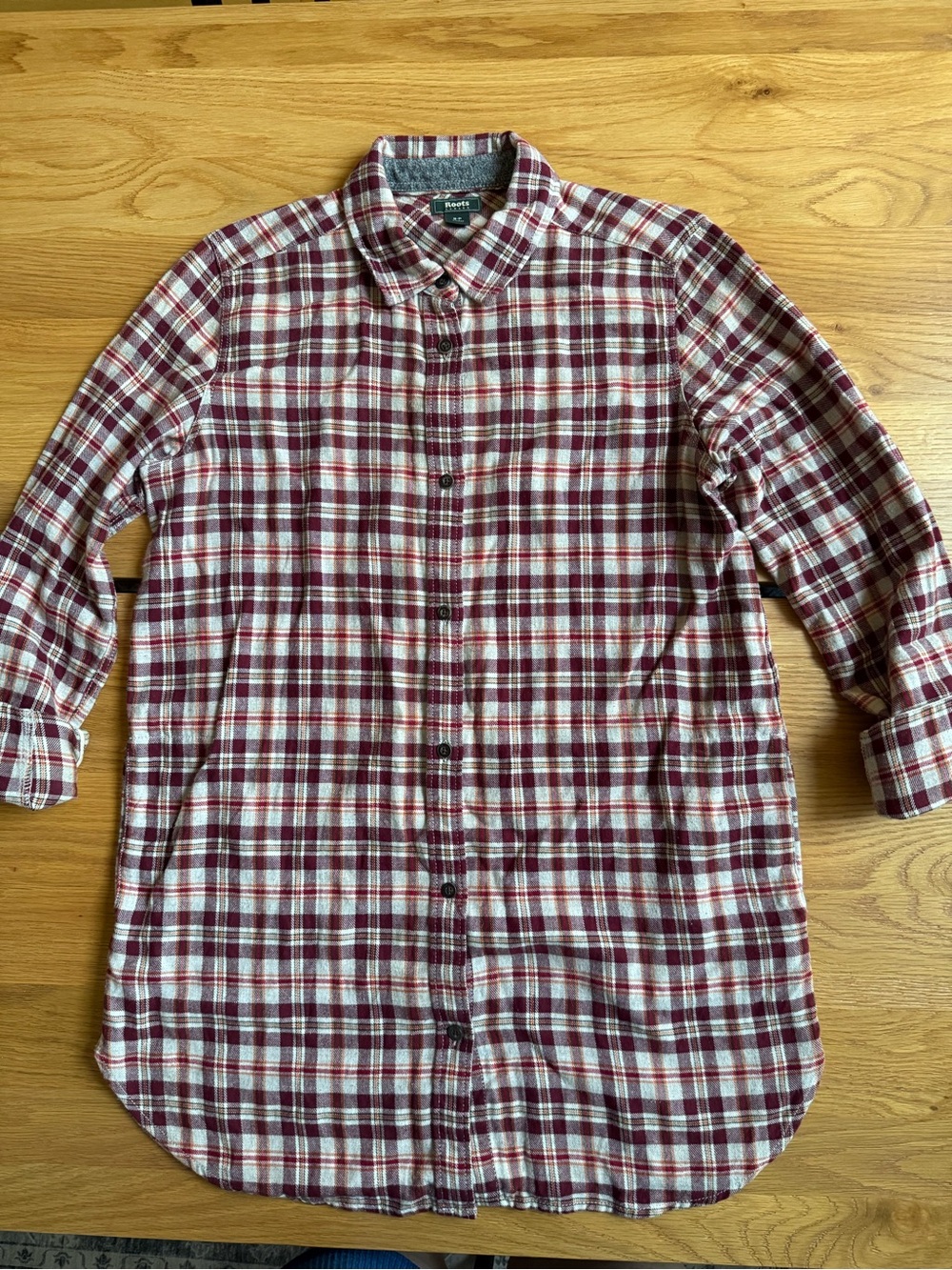 Women’s Plaid Button-Up Shirt